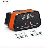ราคา Vgate icar2 บลูทูธ/Wifi OBD2 เครื่องมือวินิจฉัย ELM327 OBD 2 เครื่องสแกนเนอร์ Mini ELM 327 icar 2 สําหรับ android/PC/IOS เครื่องอ่านรหัส OBDII (26501122878)