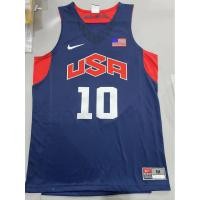 ราคา เสื้อเชิ้ตผู้ชาย Bulls USA เสื้อบาสเก็ตบอลวินเทจ #10 เสื้อกีฬาสีน้ําเงิน (28709269835)
