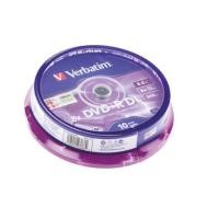 ราคา Verbatim Blank DVD 8.5 GB 8X DVD+R DL, 10 Pack (11156147952)