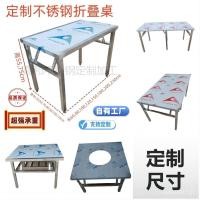 ราคา หนาพิเศษครัวเรือนพับแผงลอยตารางสี่เหลี่ยมโต๊ะพับขายส่งพิเศษสแตนเลสเช่าบ้าน ชื่อ (42723722079)