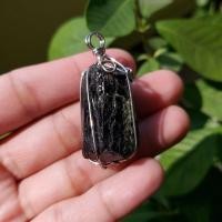 ราคา จี้ผลึกแบล็คทัวร์มาลีน Black Tourmaline (13960570990)