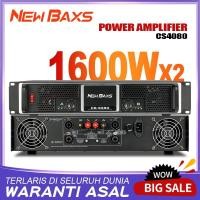 ราคา NEW BAXS เครื่องขยายเสียงระดับมืออาชีพ CS4080 เครื่องขยายเสียง สองช่อง 8 โอห์ม 1600 วัตต์ การแสดงบนเวทีระดับมืออาชีพKTV (21528258188)