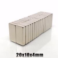 ราคา 5ชิ้น แม่เหล็กแรงสูง 20*10*4มิล สี่เหลี่ยม 20x10x4มิล Magnet Neodymium 20*10*4mm แม่เหล็ก แรงดูดสูง ขนาด 20x10x4mm (7754481444)