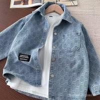 ราคา เสื้อยีนส์แขนยาวสำหรับเด็กชาย สไตล์ใหม่สำหรับฤดูใบไม้ผลิและฤดูใบไม้ร่วง (42319729239)