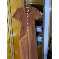 ราคา จั้มสูทขายาว สีส้มอิฐ (แค่ลอง)ป้ายยังไม่แกะ (26484645995)