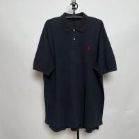 ราคา เสื้อคอปก เสื้อโปโล แขนสั้น Polo shirt สีดำ ปักม้าแดง แบรนด์ Polo by Ralph Lauren มือสอฃ สภาพดี (41350904231)
