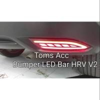 ราคา MATA กันชนหลัง LED Bar Lights HRV Cat Eye Honda Reflector ด้านหลังสะท้อนแสงบน (43769988454)