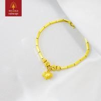 ราคา MTSGOLD สร้อยข้อมือ 2 สลึง ปล้องแก้วหัวใจตุ้งติ้ง (9662623749)