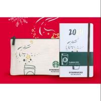 ราคา แพลนเนอร์ Starbucks Monthly Planner 2020 พร้อมกระเป๋าใส่แพลนเนอร์ (4105835905)