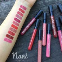 ราคา แท้ NANI LIP ลิปสติก นานิ ลิปแมท เบอร์1-9 ลิปแมท lipmatte (915751024)