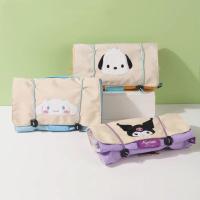 ราคา cosmetic bag makeup bag MINISO MINISO Sanrio Pacha สุนัข Yugui สุนัข Kuromi กระเป๋าเครื่องสำอางพับได้สองแบบ (44267530430)
