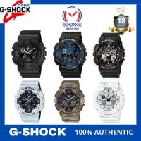 ราคา 2025 G Shock GA-110-100 กีฬา GA100 Series สีดําสีขาวเรซิ่น Band ผู้ชายกันน้ํา (42466824697)