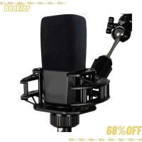 ราคา BOOKFOR ไมโครโฟนโฟม,ยืดหยุ่นReusableไมโครโฟนกระจก,อะไหล่กระจกWindproof Breathable MICฟองน้ําสําหรับLEWITT (44850230835)