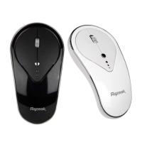 ราคา Razeak RWM-535 เมาส์ไร้สาย ชาร์จได้ Wireless Mouse Charger สีขาว-ด (42253427076)