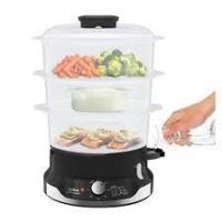 ราคา Tefal หม้อนึ่งไฟฟ้า ULTRACOMPACT 3 BOWLS STEAMER ขนาดความจุ 9 ลิตร รุ่น VC204810 (15849330724)