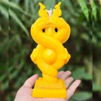 ราคา เทียนพญานาค เทียนบูชานาคราช เทียนนาคเกี้ยว (23552982042)