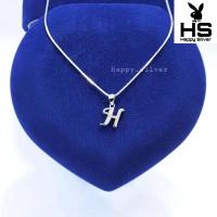 ราคา ชุดสร้อยคอเงินผู้หญิง แท้925ชุบเงินทองคําขาวแท้อิตาลีโนริ เจดาร์ รุ่น+ตัวอักษรจี้พลอยเริ่มต้น-เครื่องประดับเงินผู้หญิงที่มีตัวอัก (43471491287)