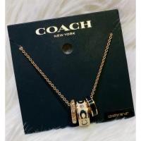 ราคา สร้อยคอ Coach Signature Enamel Necklace (40818826696)