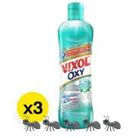 ราคา วิกซอล ออกซี่ ผลิตภัณฑ์ทำความสะอาดห้องน้ำ กลิ่น สปริงเฟรช 700มล.แพค3 ขวด (41565979508)