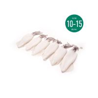 ราคา ปลาหมึกกล้วยลอกหนัง ขนาด 10-15 ตัว/กก. น้ำหนักเนื้อ 80-90% 1 กก./แพ็ค (25396220602)