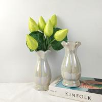 ราคา ดอกไม้ไหว้พระ ดอกบัวถวายพระ ( ชุด 3ดอก ) ดอกบัวปลอมไหว้พระ ดอกบัวปลอม ดอกไม้ประดิษฐ์ ดอก+ใบ แจกัน (26412416497)