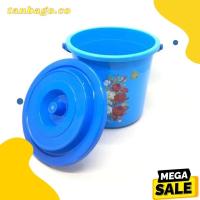 ราคา Shinpo Deluxe ถังพลาสติก 6 แกลลอนพร้อมฝาปิด ความจุ 22 ลิตร Sip 600T (29942346678)