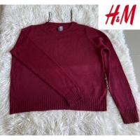 ราคา เสื้อสเวตเตอร์ แบบถัก H&M แท้% มือสอง (27123981715)