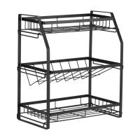 ราคา INDEX LIVING MALL ชั้นวางของ 3 ชั้น รุ่นซาช่า - สีดำ (22940885352)