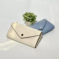 ราคา กระเป๋าสตางค์ใบยาว Michael Kors Jet Set Travel Large Logo Embossed Leather Envelope Wallet (25766773666)