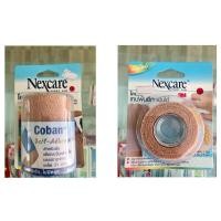 ราคา 3M Nexcare Coban Self-Adherent Wrap 3เอ็ม เน็กซ์แคร์ เทปพันยืดหยุ่นได้ 1 นิ้วและ3 นิ้ว x 5 หลา สีน้ำตาล (4631472504)