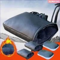 ราคา ถุงมือหุ้มมือรถจักรยานยนต์ PU ไฟฟ้าอุ่น, กันหนาวและกันลม พร้อมระบบสะท้อนแสงตอนกลางคืน (46750284364)