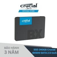 ราคา SSD Crucial 240GB BX500 3D NAND 2.5 - นิ้ว SATA III CT240BX500SSD1 - สินค้าของแท้ (28640321422)