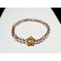 ราคา สร้อยข้อมือไหมนาคแต่งจี้ชาร์มพระพิฆเนศเงินแท้ ขนาดหิน 5mm (18813526034)