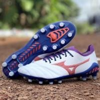 ราคา รองเท้าสตั๊ด หนังแท้ พื้นทนทาน ใส่สบายเท้า Mizuno Morelia Neo 3 Beta (11052451365)