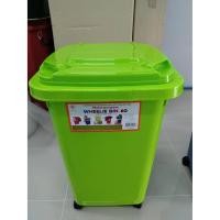 ราคา ถังพลาสติก-ถังขยะ มีล้อ 60ลิตร Wheelie bin 60L (7169341391)