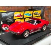 ราคา โมเดลรถCorvette427 1/18 โมเดลรถCorvetteC3 * มือสอง * โมเดลรถ Chevrolet Corvette 427 C3 1969 1:18 Hotwheels ราคา ok (43268412477)