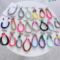 ราคา สายคล้องโทรศัพท์มือถือ แบบถัก หลากสี พร้อมห่วงโซ่คล้องมือ และพวงกุญแจ USB (20382719179)