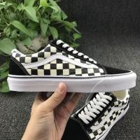 ราคา VANS OLD SKOOL SNEAKERS BLACK-WHITE (8448293221)