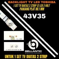ราคา TOSHIBA 43 นิ้ว 43V35 LED TV BACKLIGHT TOSHIBA 43 นิ้ว ไฟแบ็คไลท์ทีวี (27287814040)
