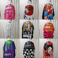 ราคา ผ้าคลุมตัดผม สกรีน Barber Zone คละลาย ขนาด140*160ซม ผินใหญ่ ใช้สำหรับคลุมลูกค้าเวลาตัดผม ตัดผมชาย บาร์เบอร์ (24909501778)