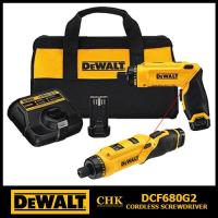 ราคา DEWALT ไขควงไฟฟ้าไร้สายระบบไจโร 7.2V(8V Max) พร้อมแบตเตอรี่ 2 ก้อน รุ่น DCF680G2-KR DCF680G2 (18179827750)