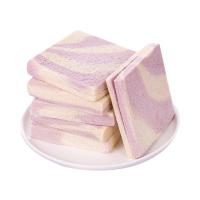 ราคา [ถูกสุด] ขนมปังแซนวิช ไส้แยมเผือก ขนมปังไร้ขอบ ขนาด 50 กรัม (22773612822)