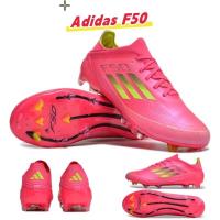 ราคา รองเท ้ าฟุตบอลสตรอเบอร ์ รี ่ FG F50 adidas Ghost Adizero FG 39-45 (27701560410)