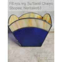 ราคา แจกันกระจกสี สไตล์วินเทจขนาด 20 x 17 cm สินค้ามือสองจากตู้ญี่ปุ่น (40516395563)