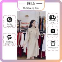 ราคา เดรสไหมพรมทรงตรงชุดคลุมท้องไหมพรมนิ่มมีเชือกผูกที่เอว (26088811329)