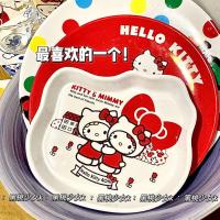 ราคา สินค้าใหม่พร้อมสต็อก ซานริโอ น่ารักจานถ้วยน้ําชุดเมลามีนจานผลไม้ถ่มน้ําลายกระดูกจานรองการ์ตูน สวัสดี คิตตี้ ถ้วย20251001 (42822513578)