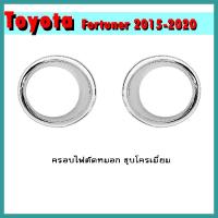 ราคา ครอบไฟตัดหมอก FORTUNER 2015-2020 ดำด้าน (2982478865)