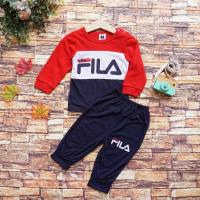 ราคา ชุดเด็ก เสื้อแขนยาว-กางเกงขายาว FILA (พร้อมส่ง) (12219331680)
