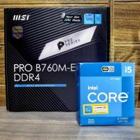 ราคา CPU INTEL CORE I5 12400F 6C/12T (LGA 1700) + MSI PRO B760M -E DDR4 สินค้ามือ2 (ครบกล่อง) มีประกันศูนย์ไทย (24209239353)