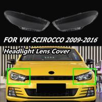 ราคา ฝาครอบไฟหน้าสําหรับ Volkswagen VW Scirocco 2009-2016 ไฟหน้ารถฝาครอบเลนส์เปลี่ยนโคมไฟโคมไฟหน้ากาก YCZB02841 (26392181019)